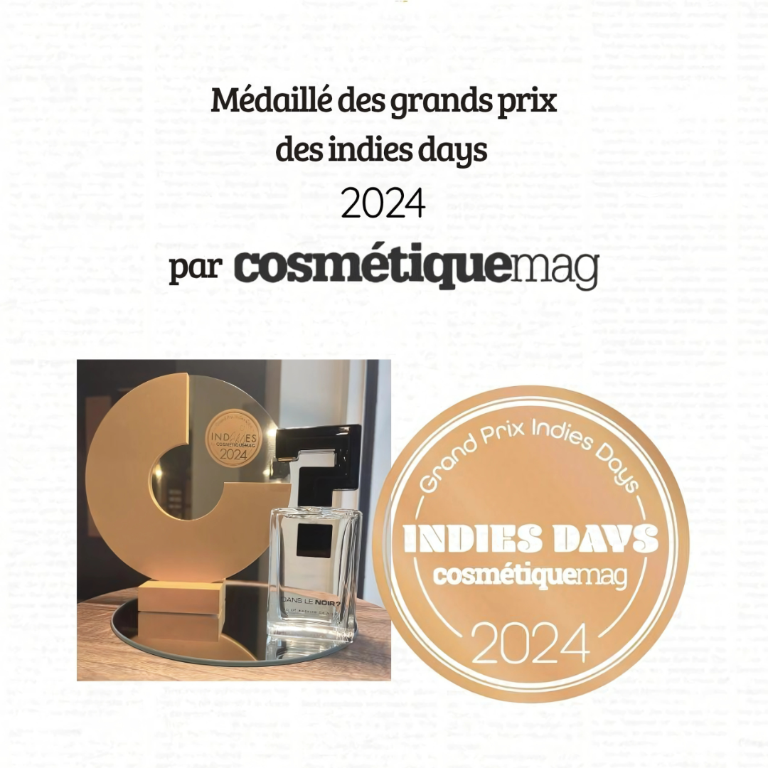 Dans le Noir ? médaillé aux Grands Prix Indies Days 2024 par Cosmétiquemag