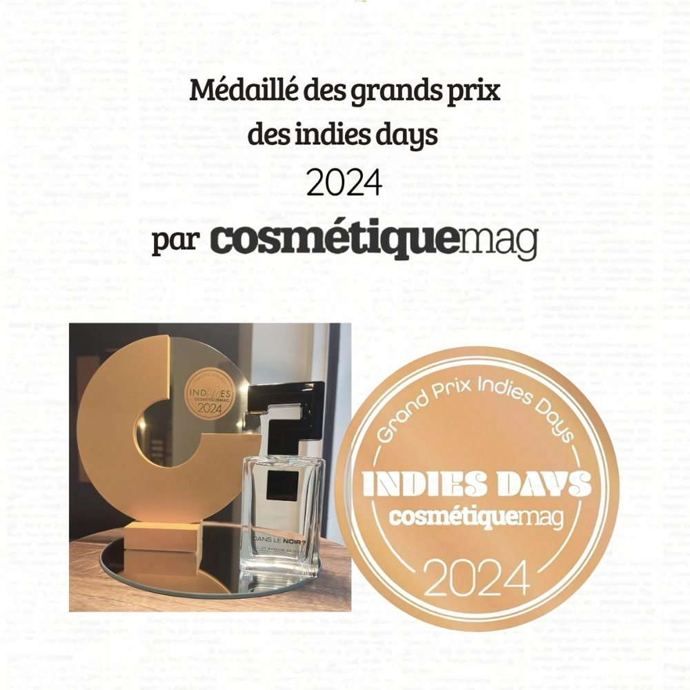Dans le Noir ? médaillé aux Grands Prix Indies Days 2024 par Cosmétiquemag