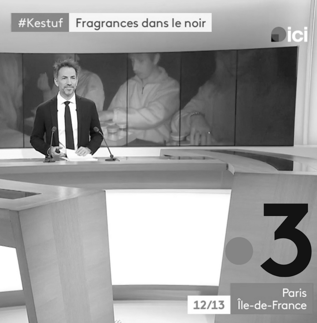 Dans le Noir ? Parfums à l’honneur sur France 3 Île-de-France