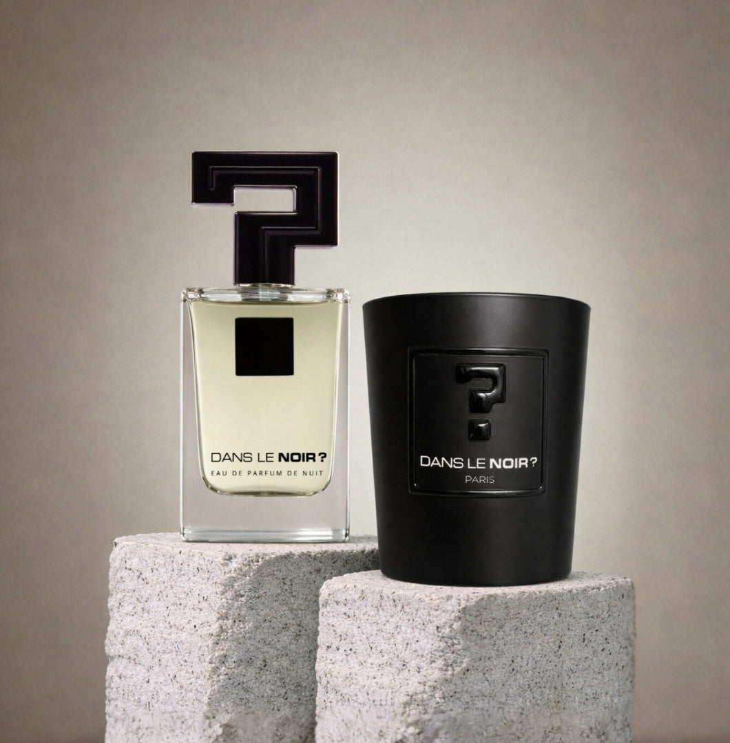 
                  
                    Bougie d'ambiance Eau de Parfum de Nuit Dans Le Noir ? - 180g
                  
                