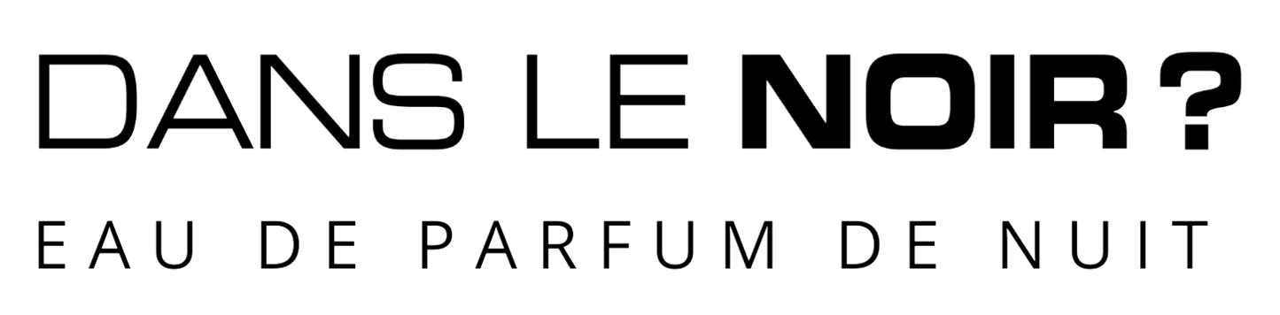 logo noir Dans le Noir ? Eau de Parfum de nuit 